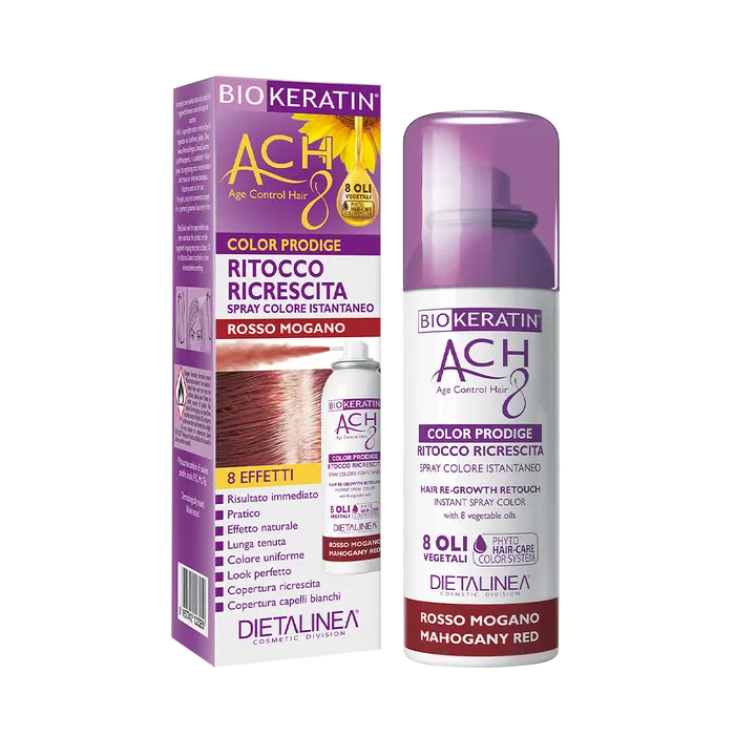 Ritocco Ricrescita Rosso Mogano Ach8 Biokeratin Spray 75ml