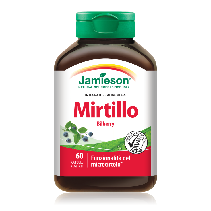 Mirtillo Bilberry Jamieson 60 Capsule