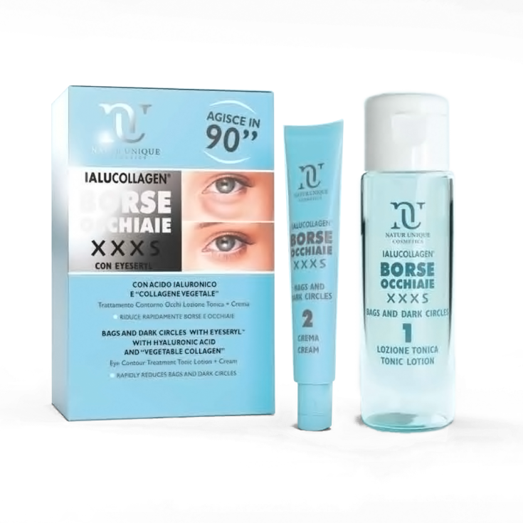 Borse Occhiaie XXXS Ialucollagen Natur Unique 10+30ml