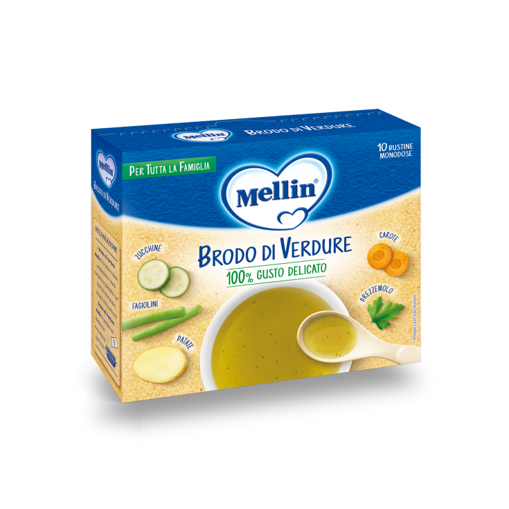 Brodo di Verdure Mellin Bustine 10x8g