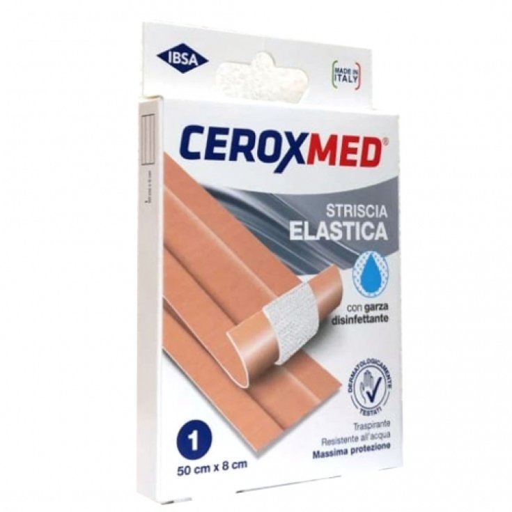 CEROXMED&reg; STRISCIA ELASTICA IN TESSUTO 50X8CM IBSA