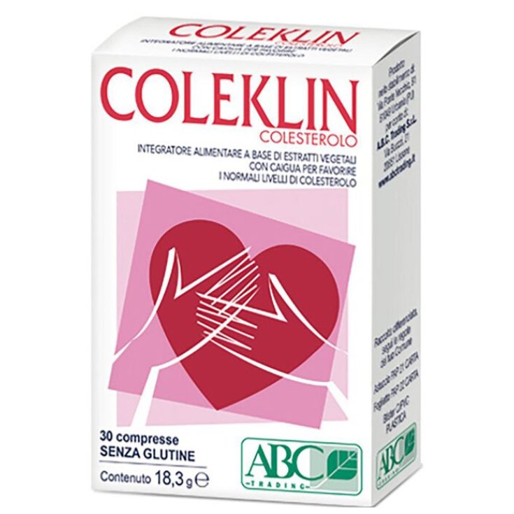 COLEKLIN COLESTEROLO<3MG ABC Trading 30 Compresse