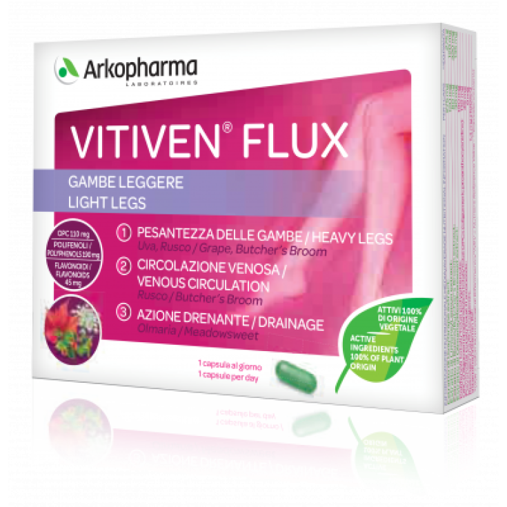 VITIVEN&reg; FLUX Arkopharma 30 Capsule PROMO