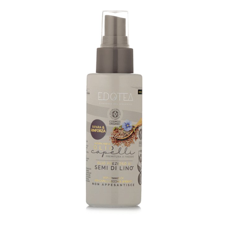Olio Capelli ai Semi di Lino Edotea 100ml