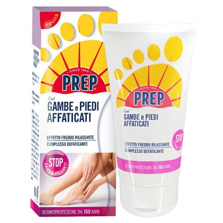 Gel Gambe e Piedi Affaticati Prep 125ml