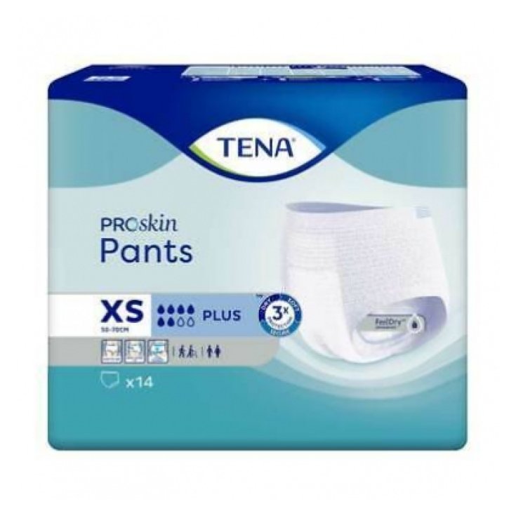 TENA&reg; PANTS PLUS XS 14 Pezzi