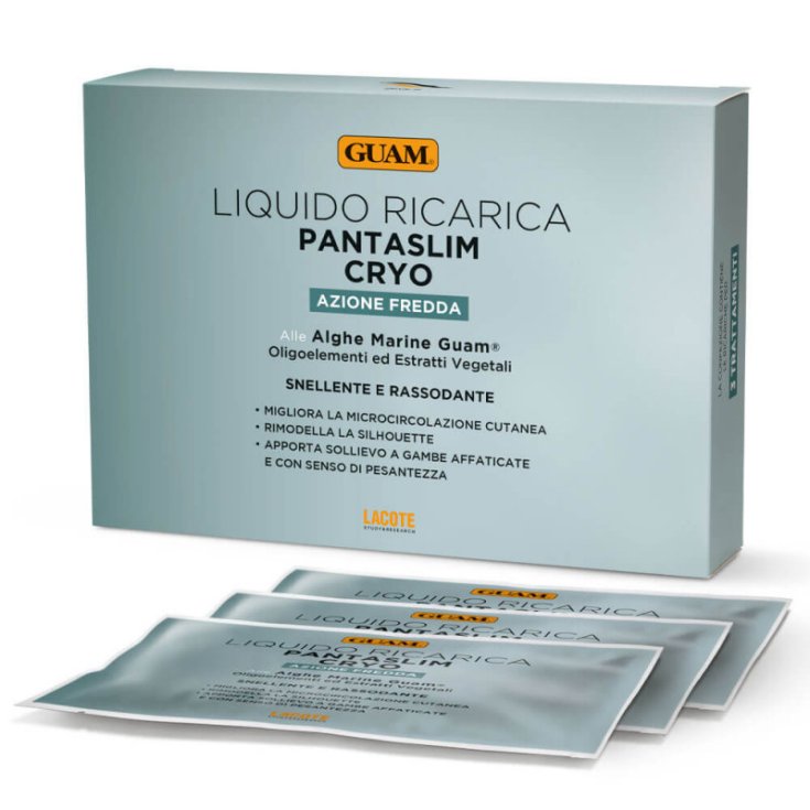 Guam&reg; pantaslim cryo + ricarica 3 x 100ml