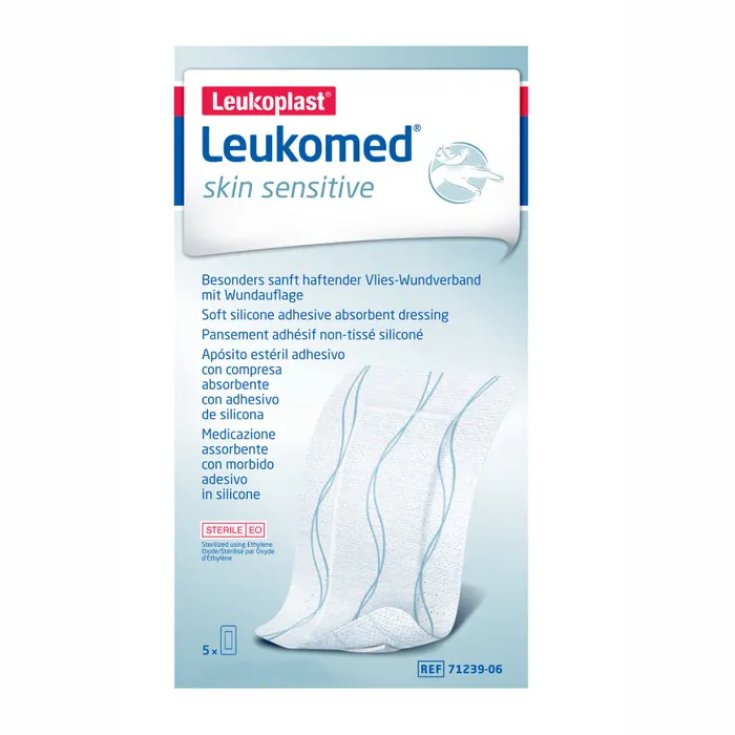 LEUKOMED&reg; SKIN SENSITIVE STERILE 5X7,2cm