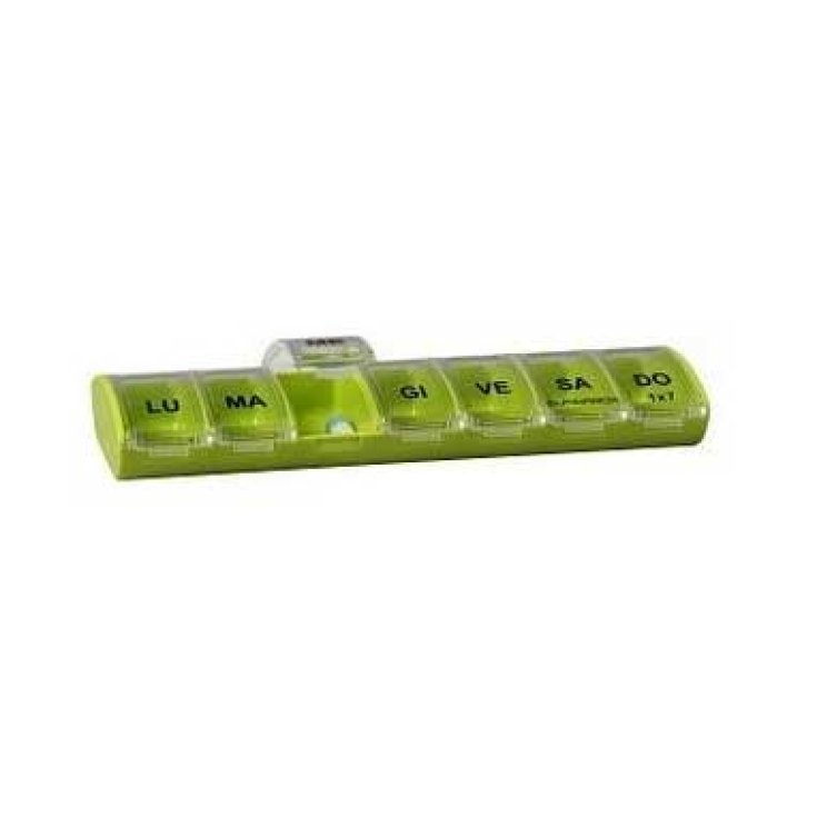 SUPAIRBOX PORTAPILLOLE 1X7 PASTELLO