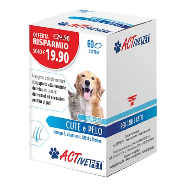 Active Pet Cute e Pelo - 60CPR