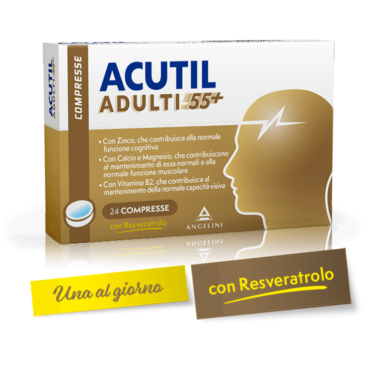 ACUTIL ADULTI 55+ Angelini 24 Compresse