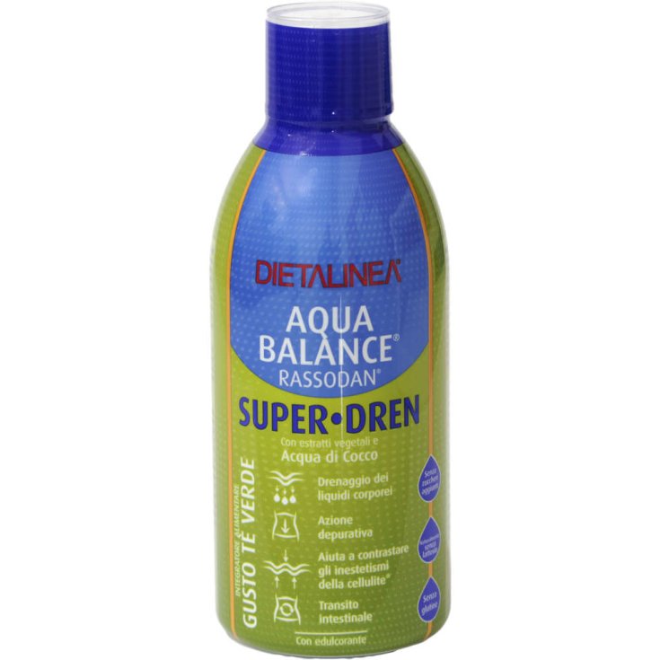 AQUA BALANCE&reg; RASSODAN&reg; SUPER DREN TE VERDE Dietalinea&reg; 500ml