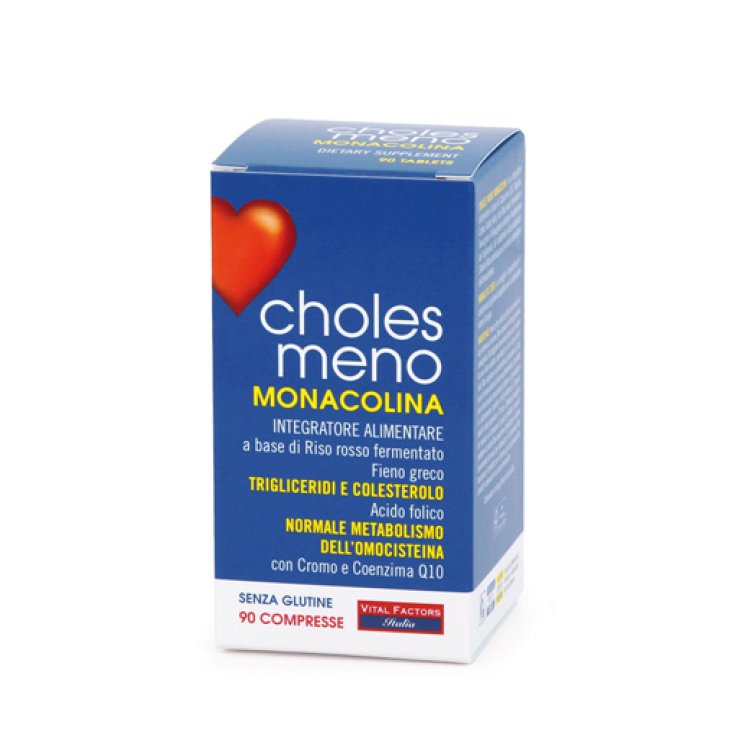 Choles meno Monacolina VITAL FACTORS 90 Compresse