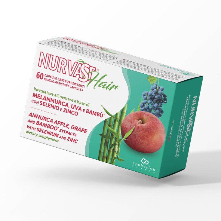 NURVAST HAIR COOHESION PHARMA 60 Capsule Gastroresistenti