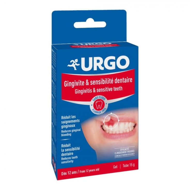 Gel Gengivite & Sensibilit&agrave; Dentale Urgo 15g