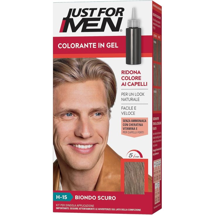 Colorante In Gel H-15 Biondo Scuro Just For Men 1 Kit