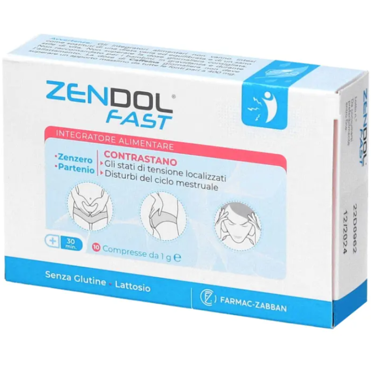 Zendol&reg; Fast Farmac-Zabban 10 Compresse