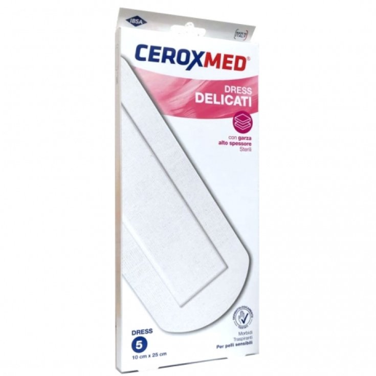 Dress Delicati 10x25cm Ceroxmed 5 Cerotti