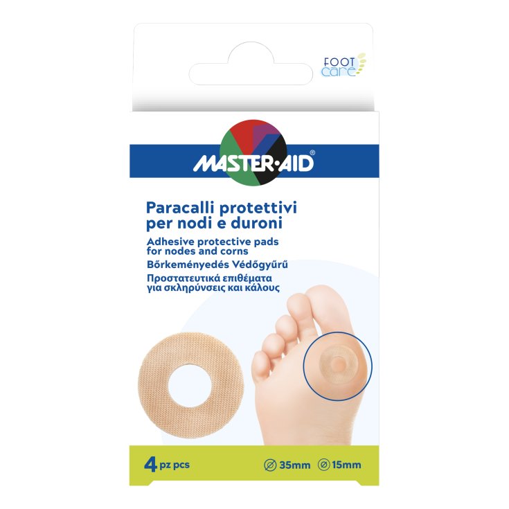 Paracalli Nodi e Duroni Footcare Master Aid 4 Pezzi