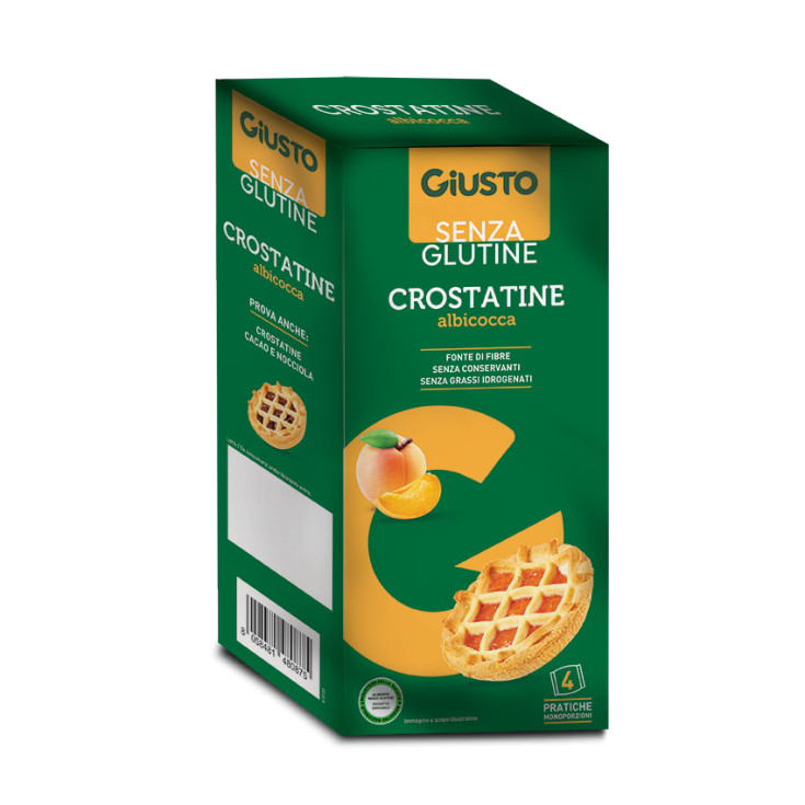 Crostatina Albicocca Giusto 4 Porzioni