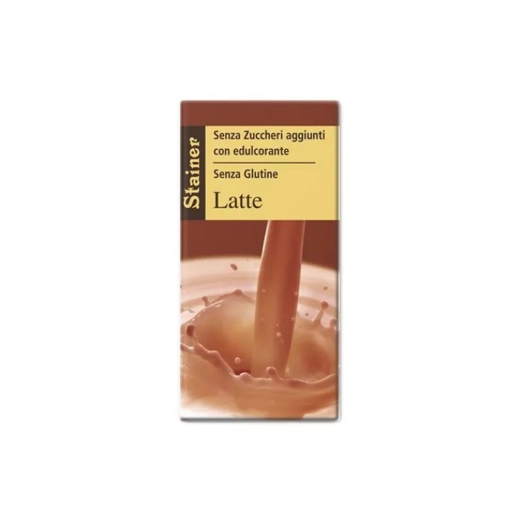 Tavoletta al Latte Senza Glutine Senza Zucchero Stainer 50g