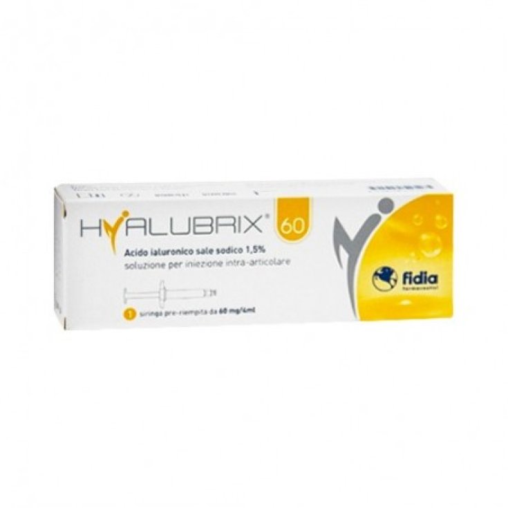 Hyalubrix 60 Siringa Preriempita Fidia 60mg