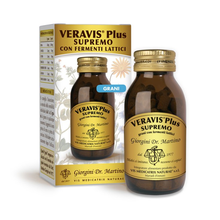 Veravis Plus Supremo Con Fermenti Lattici Grani Dr.Giorgini 150 Pastiglie