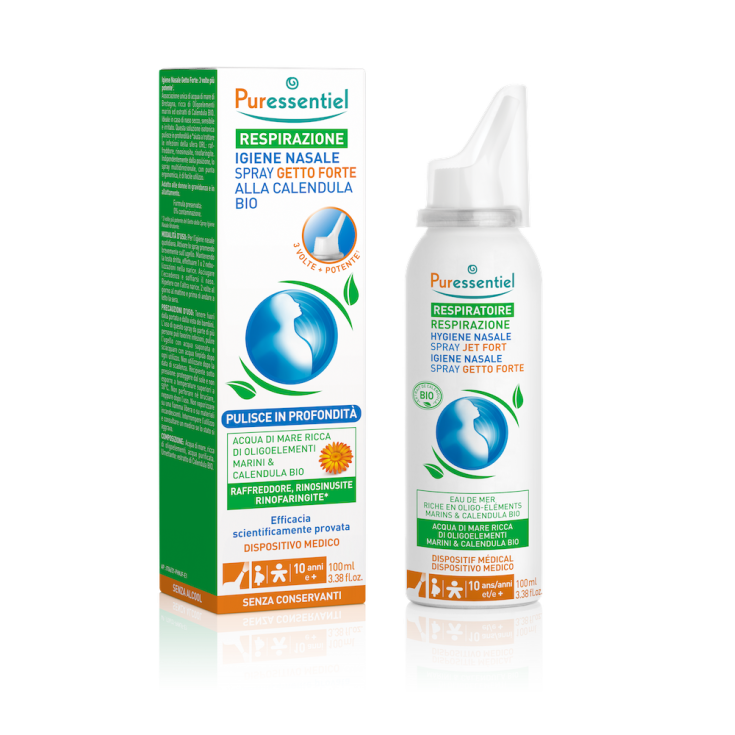 Respirazione Spray Getto Forte Alla Calendula Puressentiel 100ml