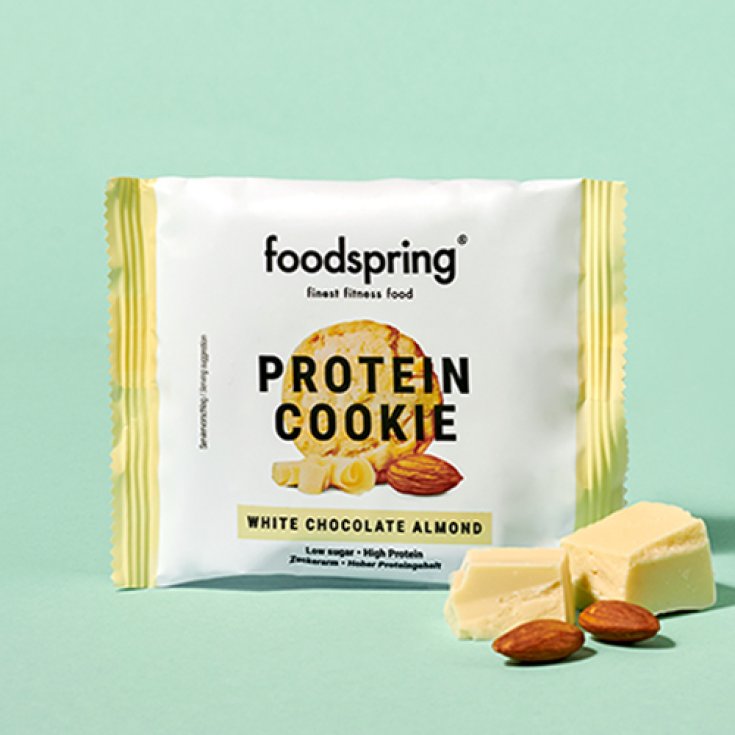 Protein Cookie Cioccolato Bianco E Mandorle Foodpring 50g
