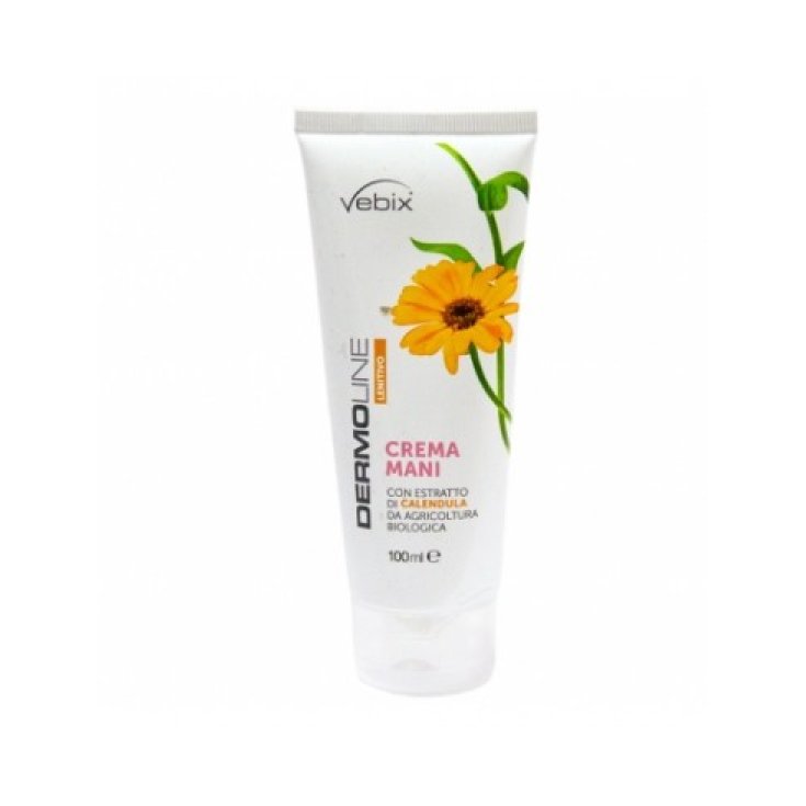 Crema Mani con Estratto di Calendula Dermoline Vebix 100ml
