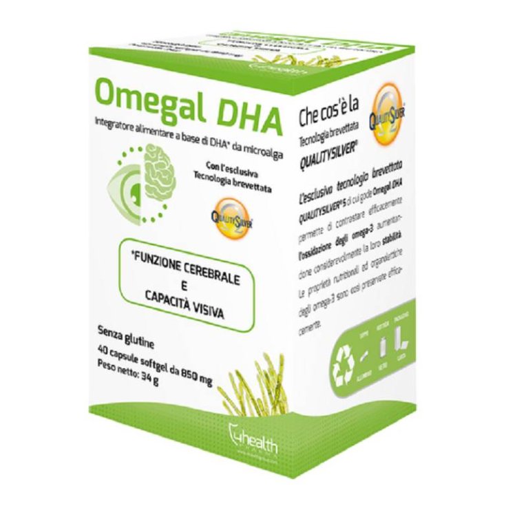 Omegal DHA 4 Health 40 Capsule Molli