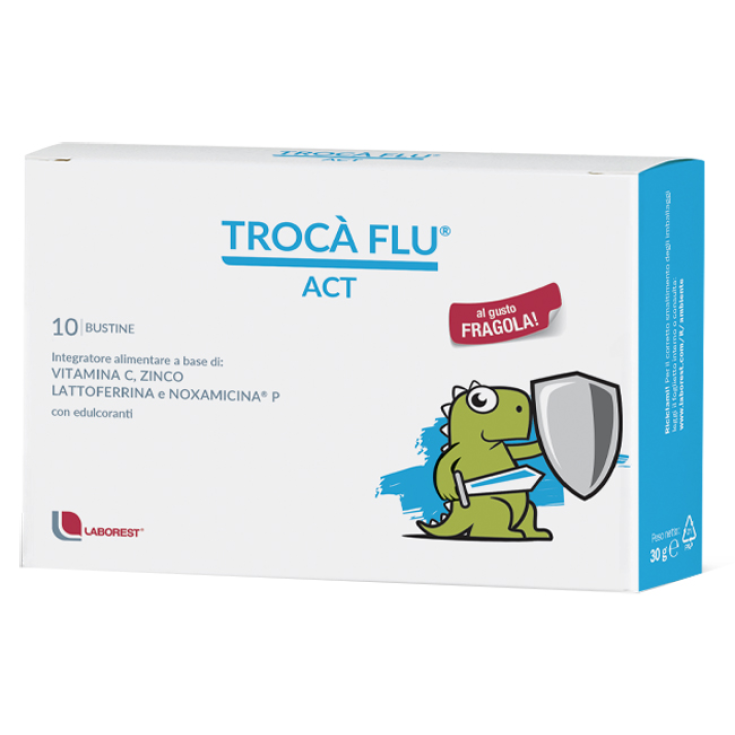 Troc&agrave; Flu Act Laborest 10 Bustine