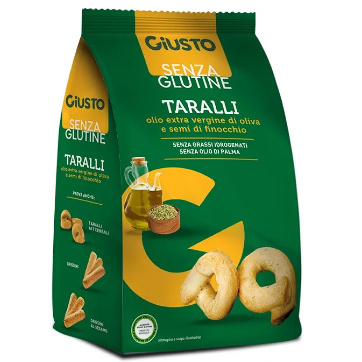 Taralli&nbsp;Finocchio Senza Glutine Giusto 175g