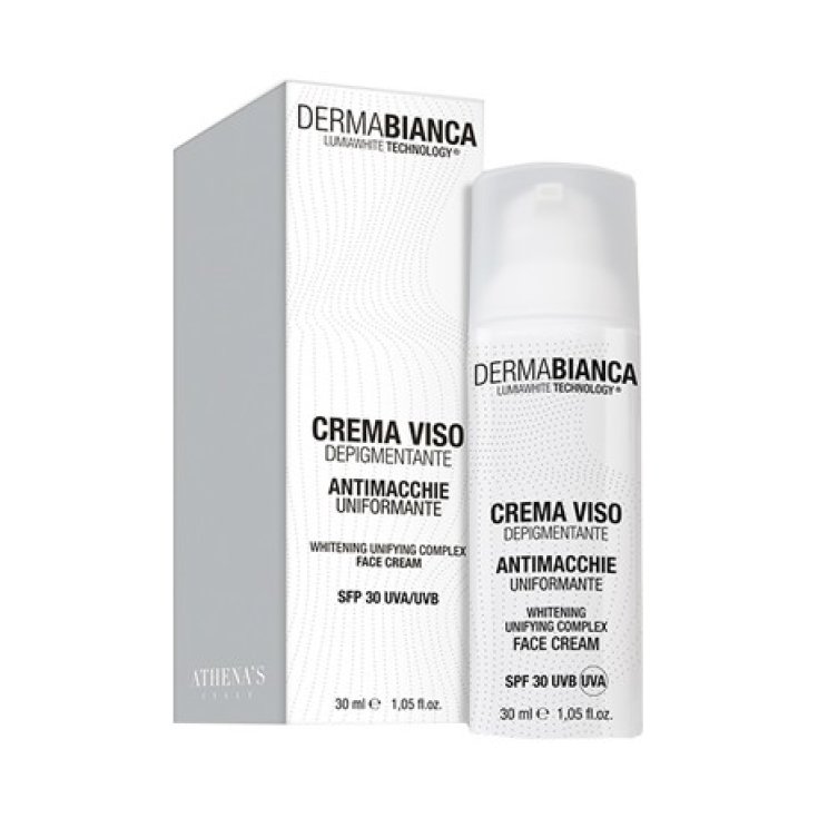 Crema Viso Antimacchie SPF30 Athena 30ml