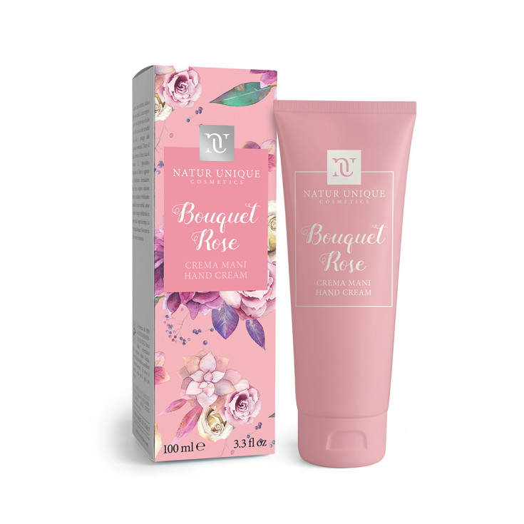Bouquet Rose Crema Mani Natur Unique 100ml
