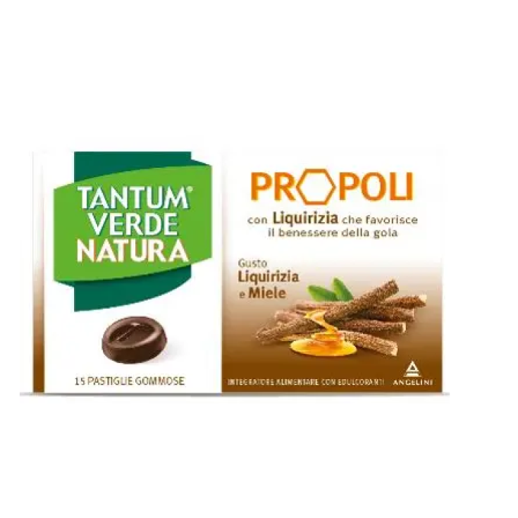 Tantum Verde Natura Liquirizia 15 Pastiglie