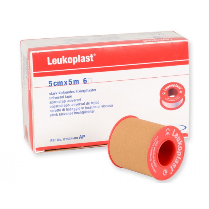 Leukoplast Cerotto di Fissaggio 5cm x 5m 1pz