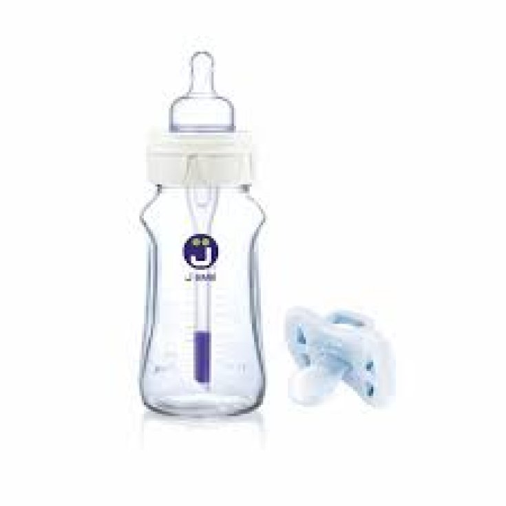 Biberon in Vetro + Succhietto Joy 0-6M JBimbi&nbsp;PROMO