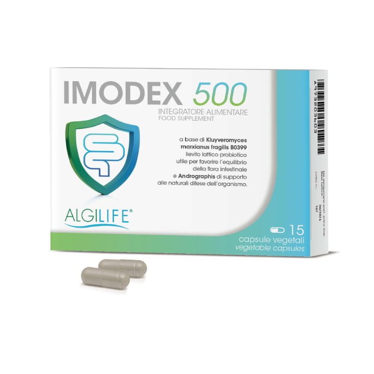 Imodex 500 Algilife 15 Capsule Vegetali