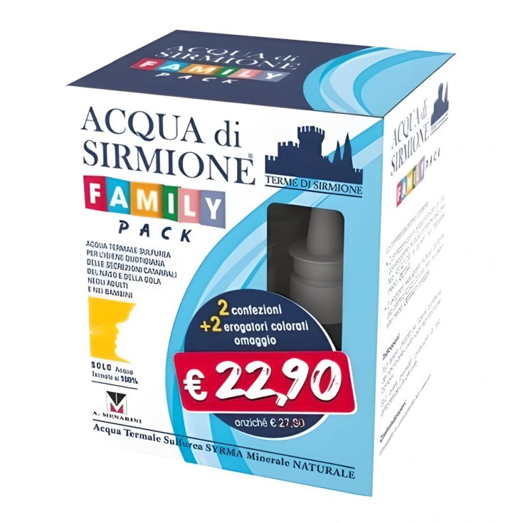 Acqua di Sirmione Family Pack 12 Flaconcini Acqua di Sirmione Family Pack 12 Flaconcini