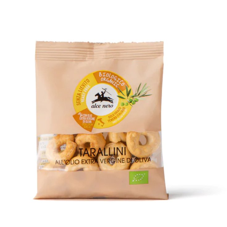 TARALLINI PUGLIESI OLIO EVO Alce Nero&reg; 40G