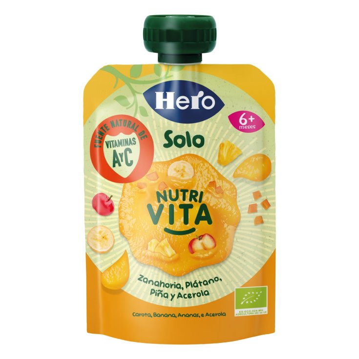 Nutri&nbsp;Vita Solo Carota Ananas Banana Hero 100g