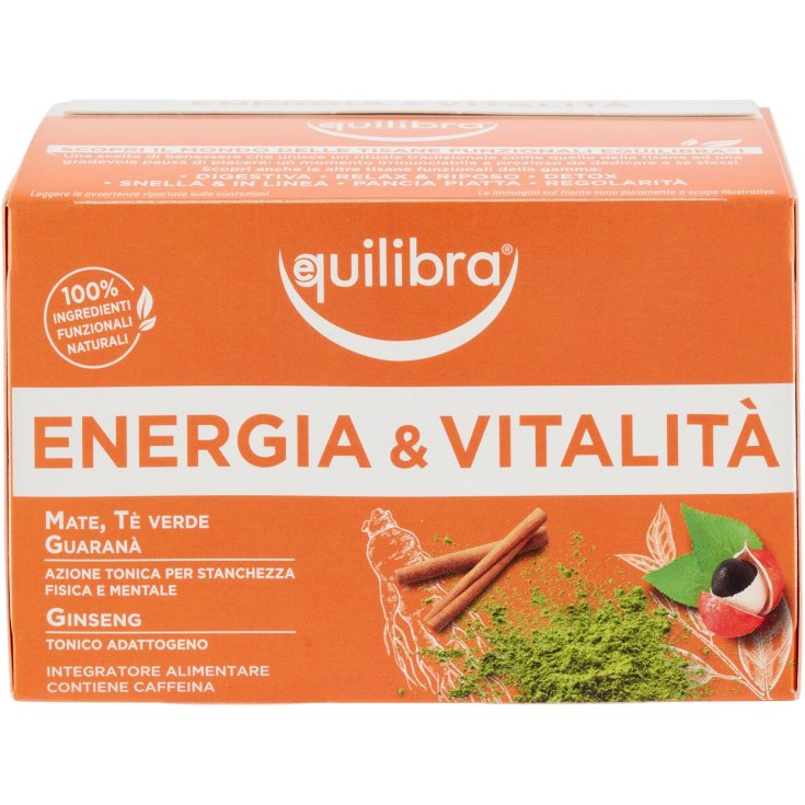 Energia &&nbsp;Vitalit&agrave; Tisana Equilibra 15 Filtri