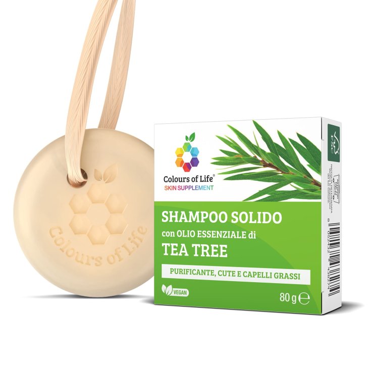 Shampoo Solido Colours Of Life Skin Supplement 80g