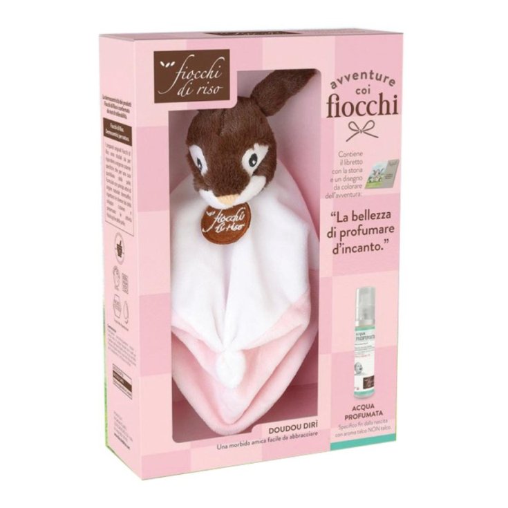 Cofanetto Doudou Rosa Fiocchi Di Riso 1 Pezzo