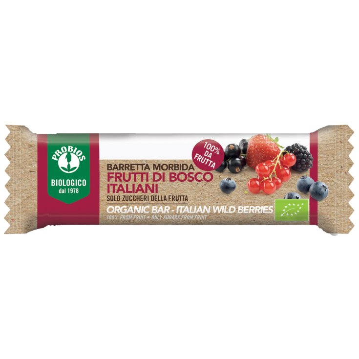 Barretta Morbida Frutti Di Bosco Italiani ProBios 28g