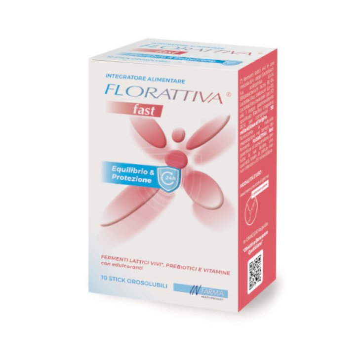 Florattiva Fast InFarma 10 Stick Orosolubili