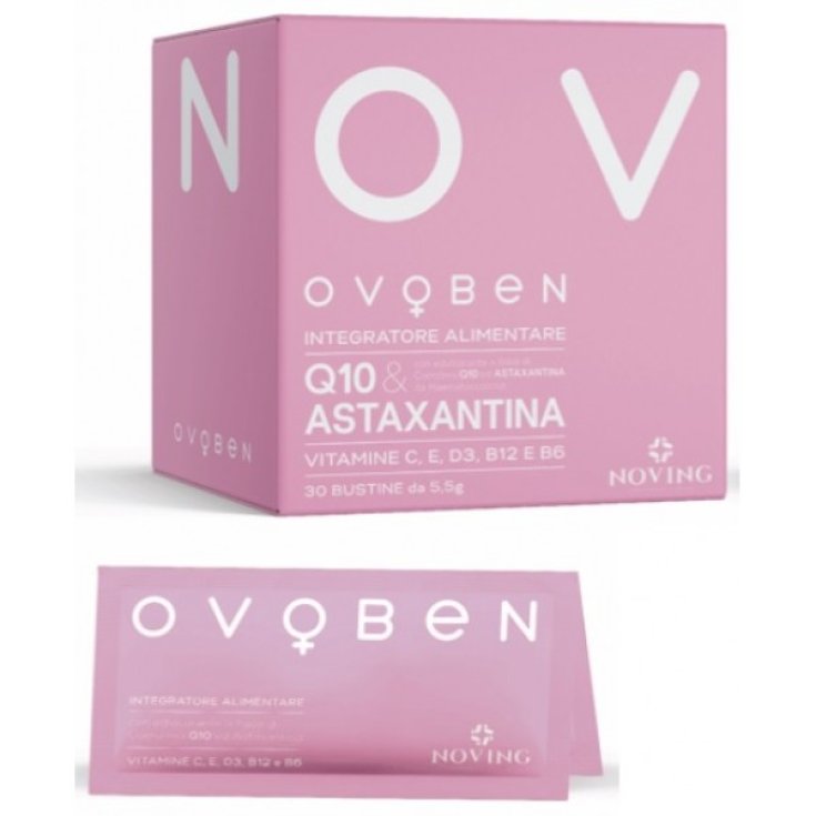 Ovoben Q10&Astaxantina Noving 30 Bustine