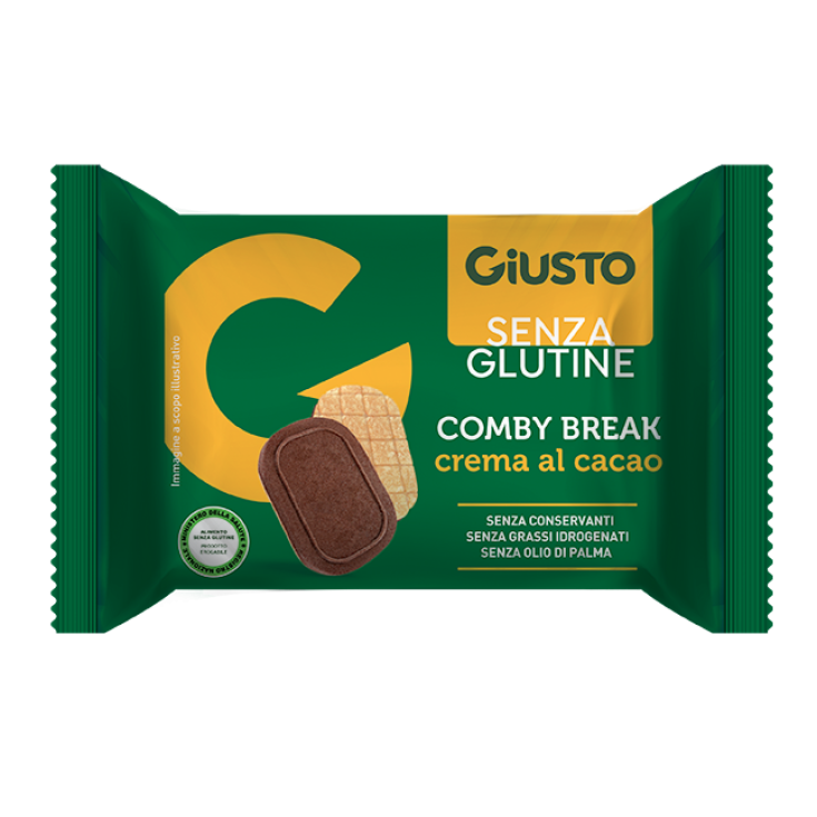 Comby Break con Crema al Cacao Giusto 26g