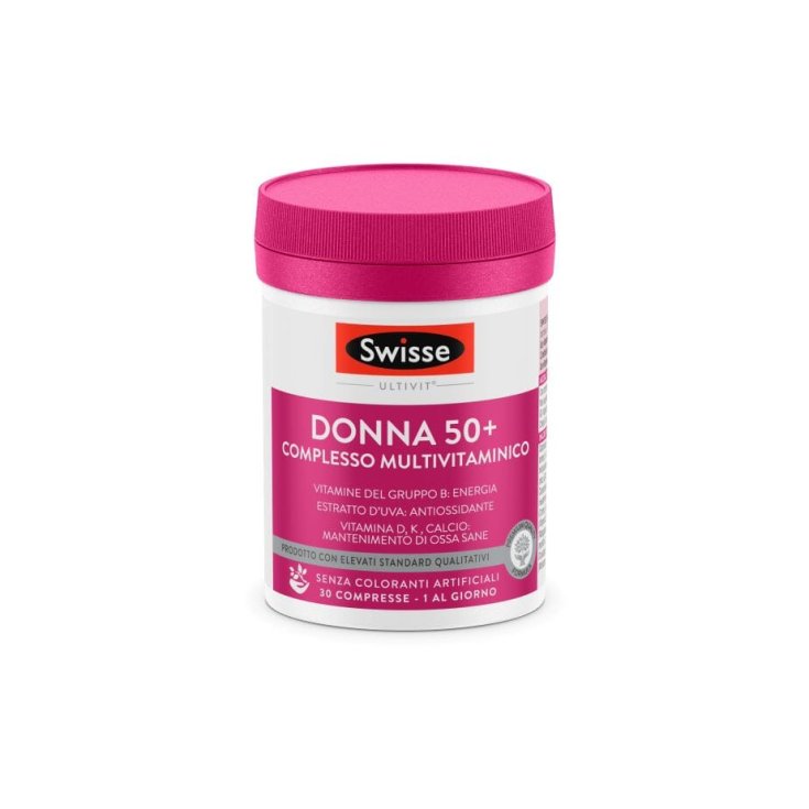 Complesso Multivitaminico Donna 50+ Swisse 30 Compresse